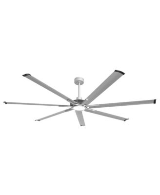 84 Aluminum Extra Large Integrated LED Ceiling Fan with Light and Remote