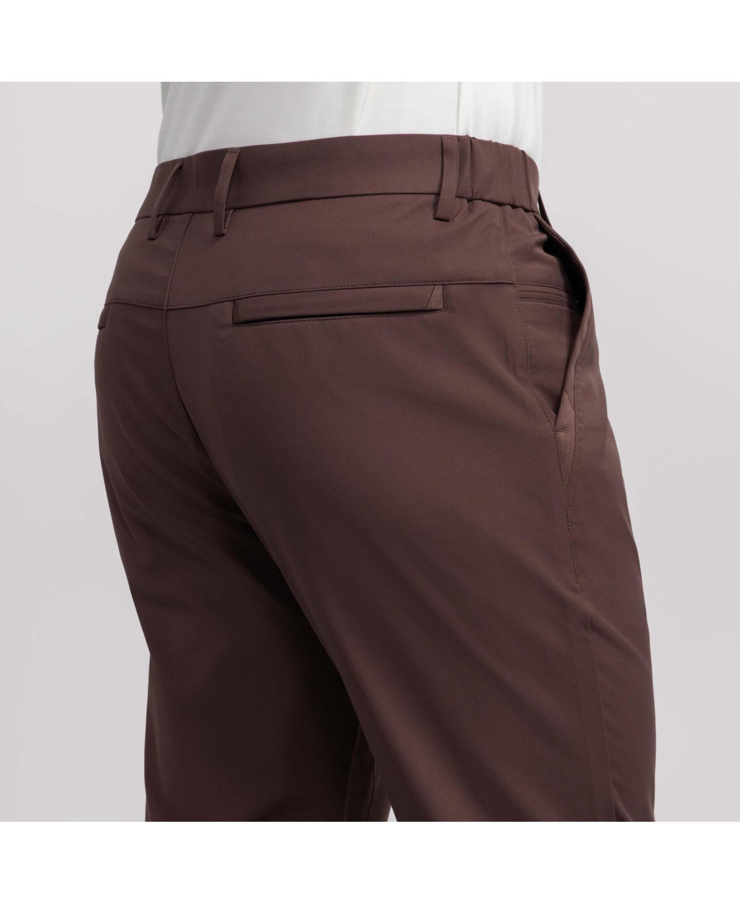 Мужские брюки Jack Archer Jetsetter Tech Straight-Fit Casual, цвет: Коричневый — фото 4