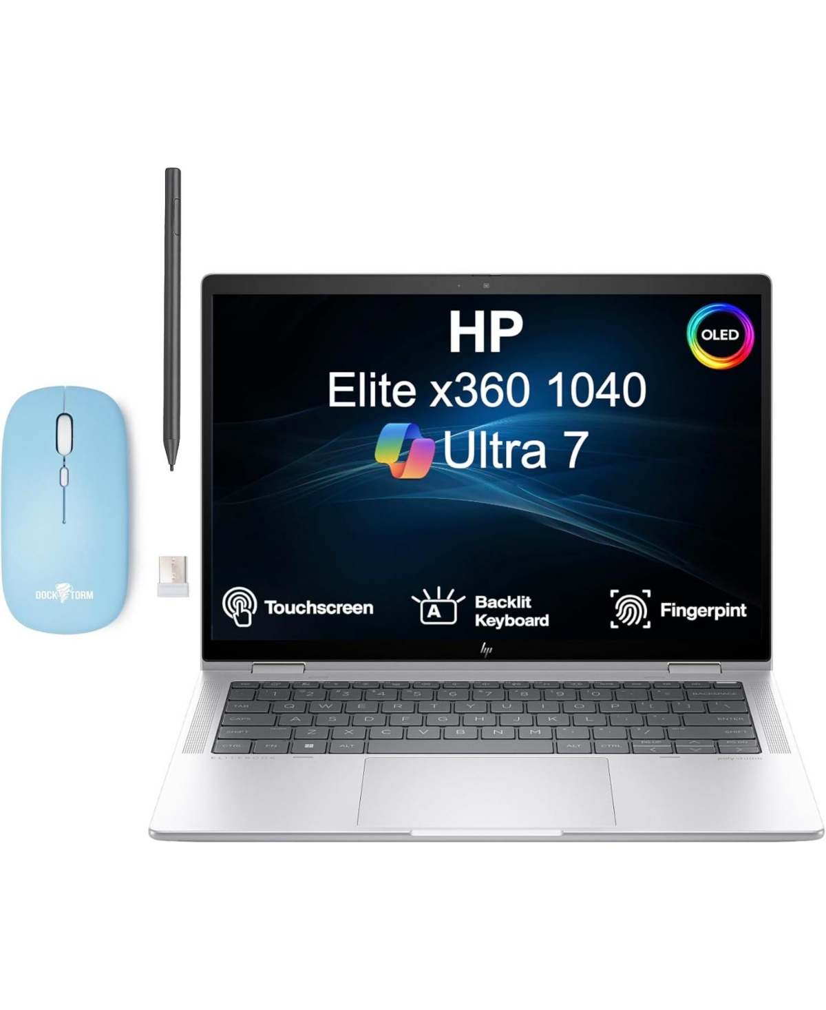 Hp Elite x360 1040 2-in-1 14" Laptop - Silver