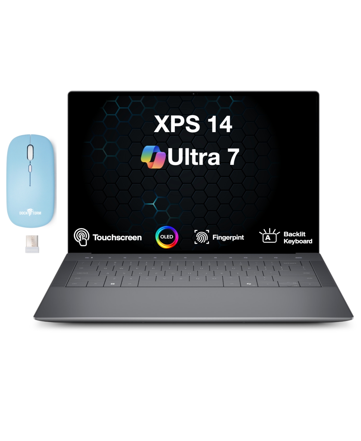 Dell Xps 14 DA14250 14.5" 3.2K Touchscreen Laptop - Graphite