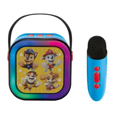 Portable Karaoke Speaker, Bluetooth 5.0, 1 Wireless Microphone, USB, SD Card, Rechargeable, BTC020PA