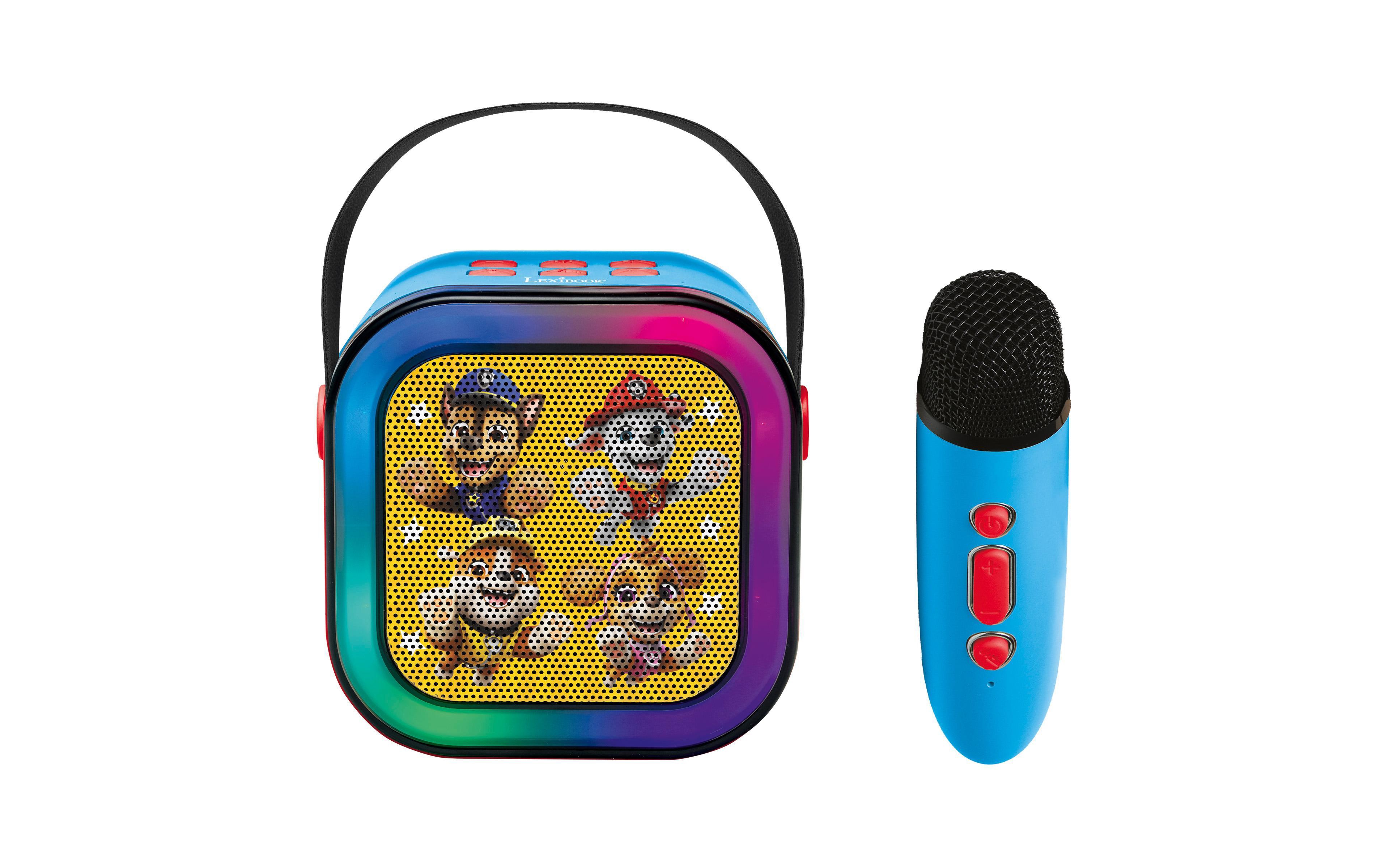 Paw Patrol Portable Karaoke Speaker, Bluetooth 5.0, 1 Wireless Microphone, Usb, Sd Card, Rechargeable, BTC020PA