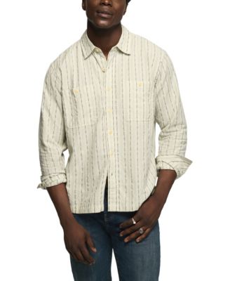 Men's Mason Western Long-Sleeve Striped Shirt