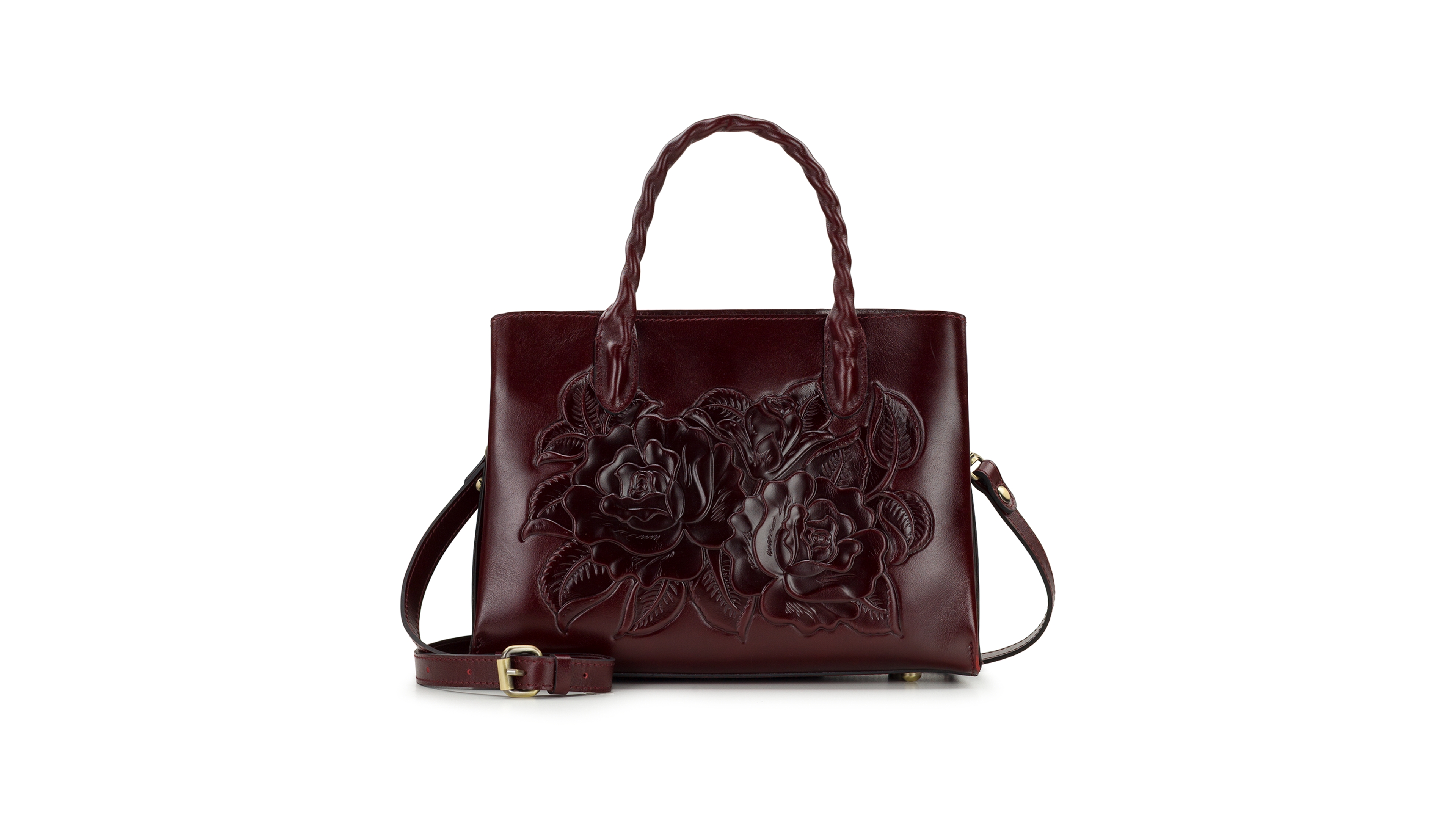 Patricia Nash Genovese Medium Leather Top Handle Bag
