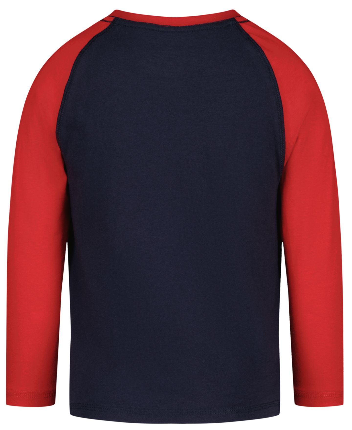 Футболка Tommy Hilfiger Boys' 2T-7 Mascot Raglan Graphic Long- Sleeve T-shirt., цвет: Тёмно-синий — фото 2
