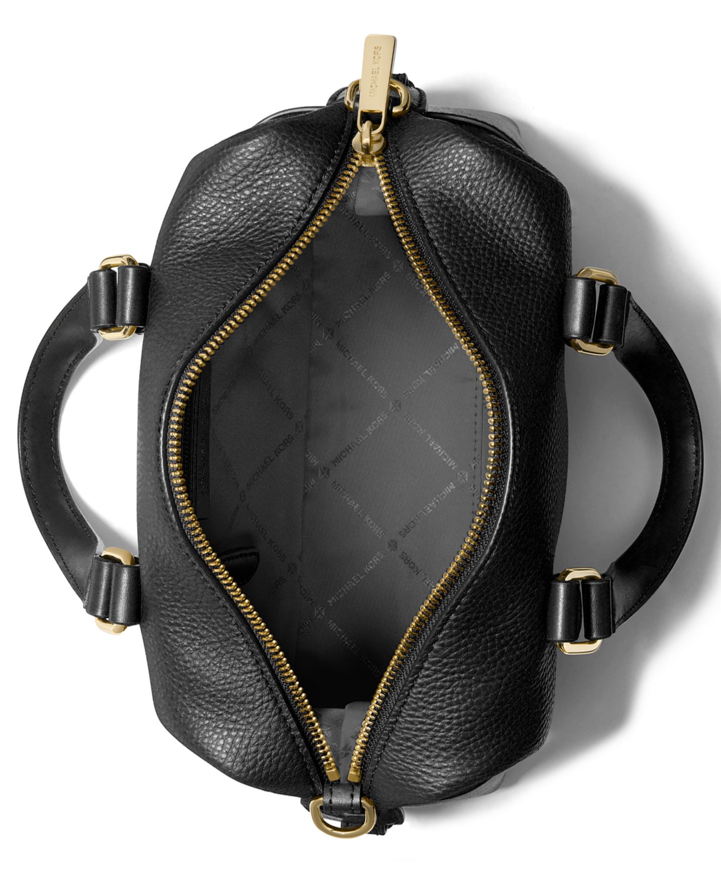 Женская сумка Michael Kors Teddi Extra Small Slouchy Adjustable-Strap Crossbody, цвет: Чёрный — фото 3