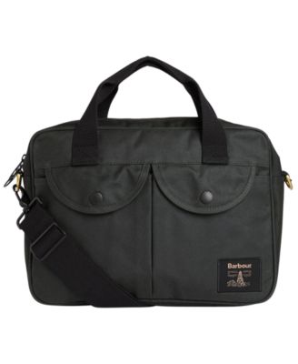 Men's Field Wax Laptop Crossbody Bag