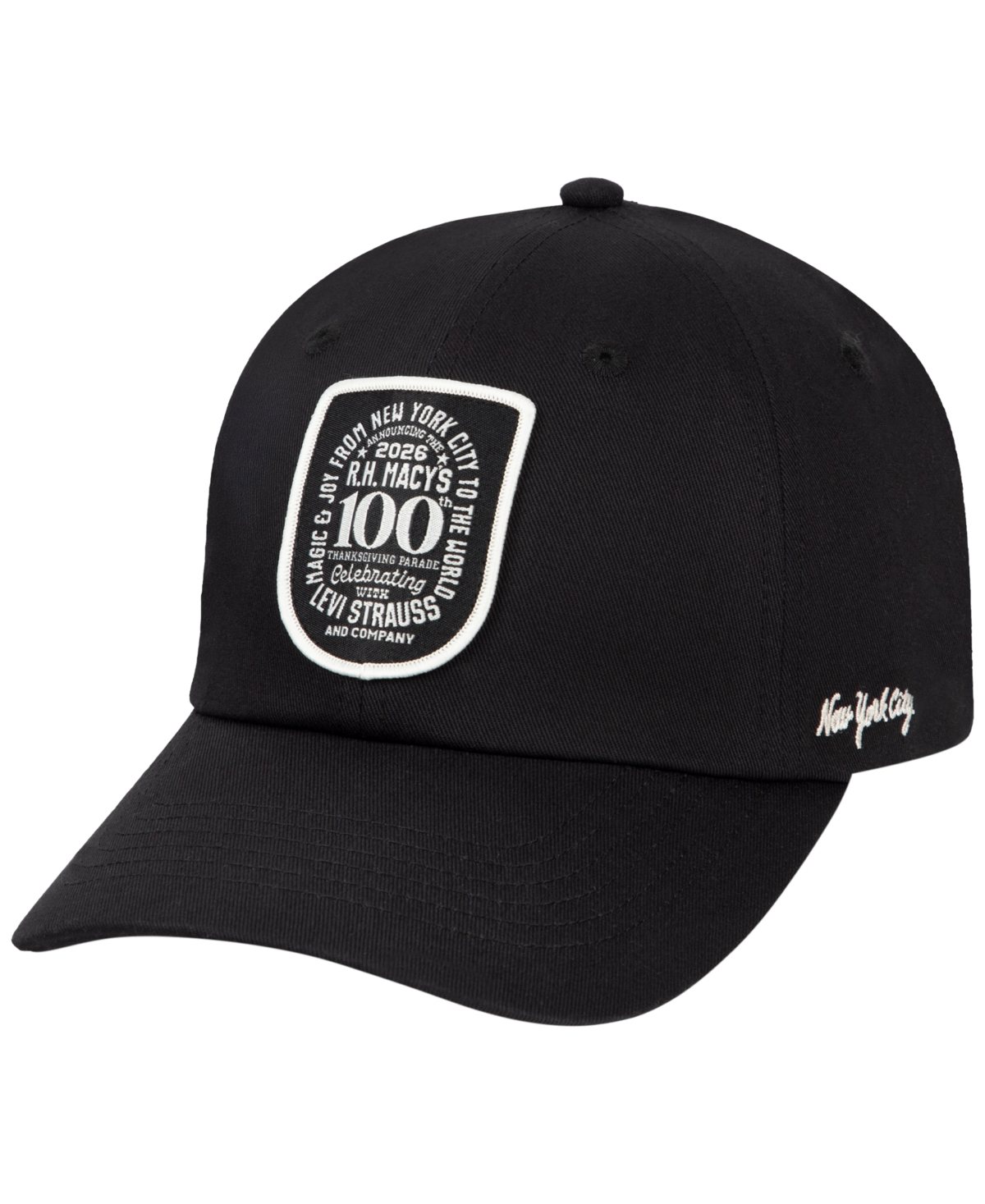 Levi's Adjustable Graphic Patch Baseball Cap