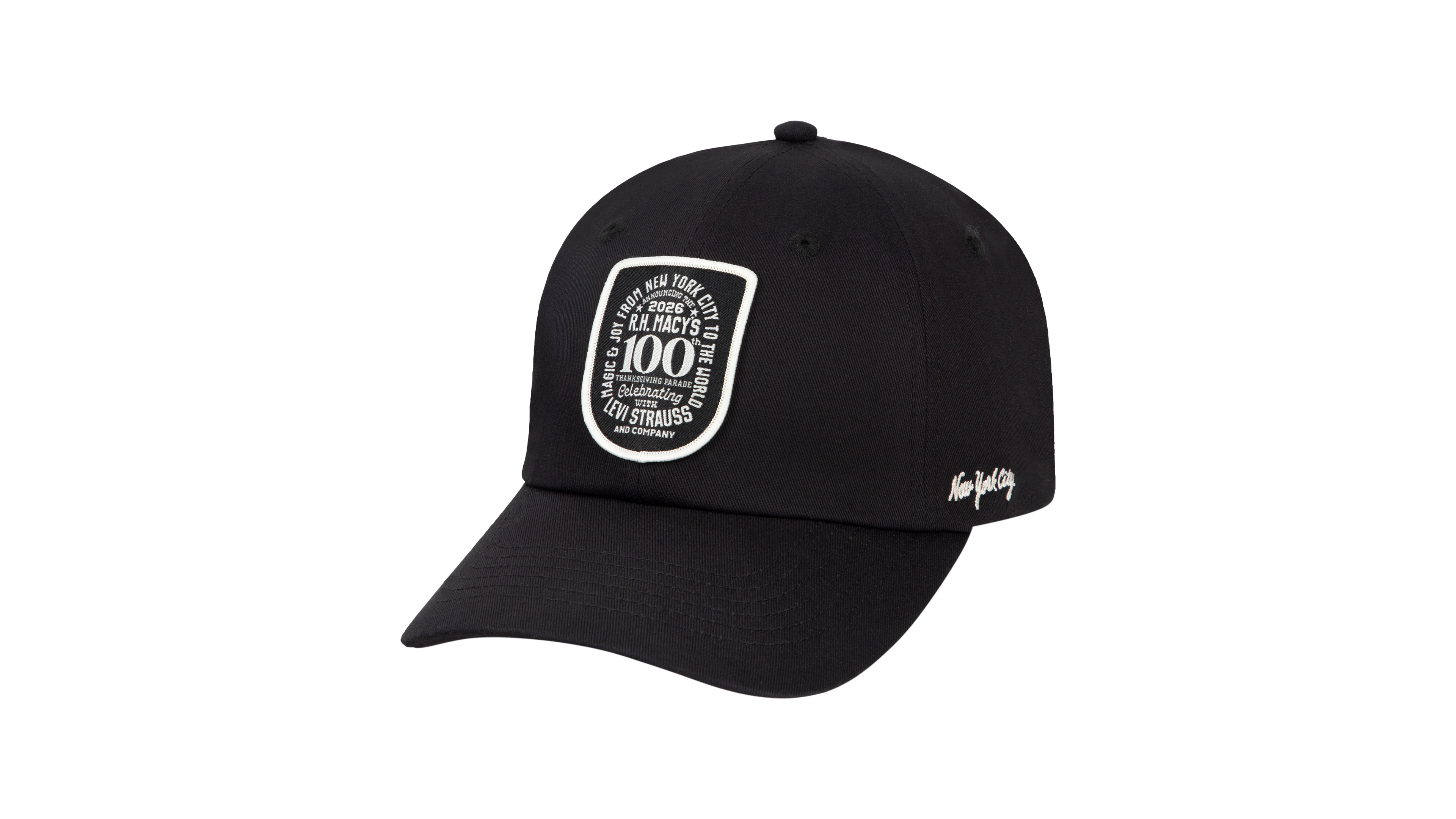 Levi's Adjustable Graphic Patch Baseball Cap