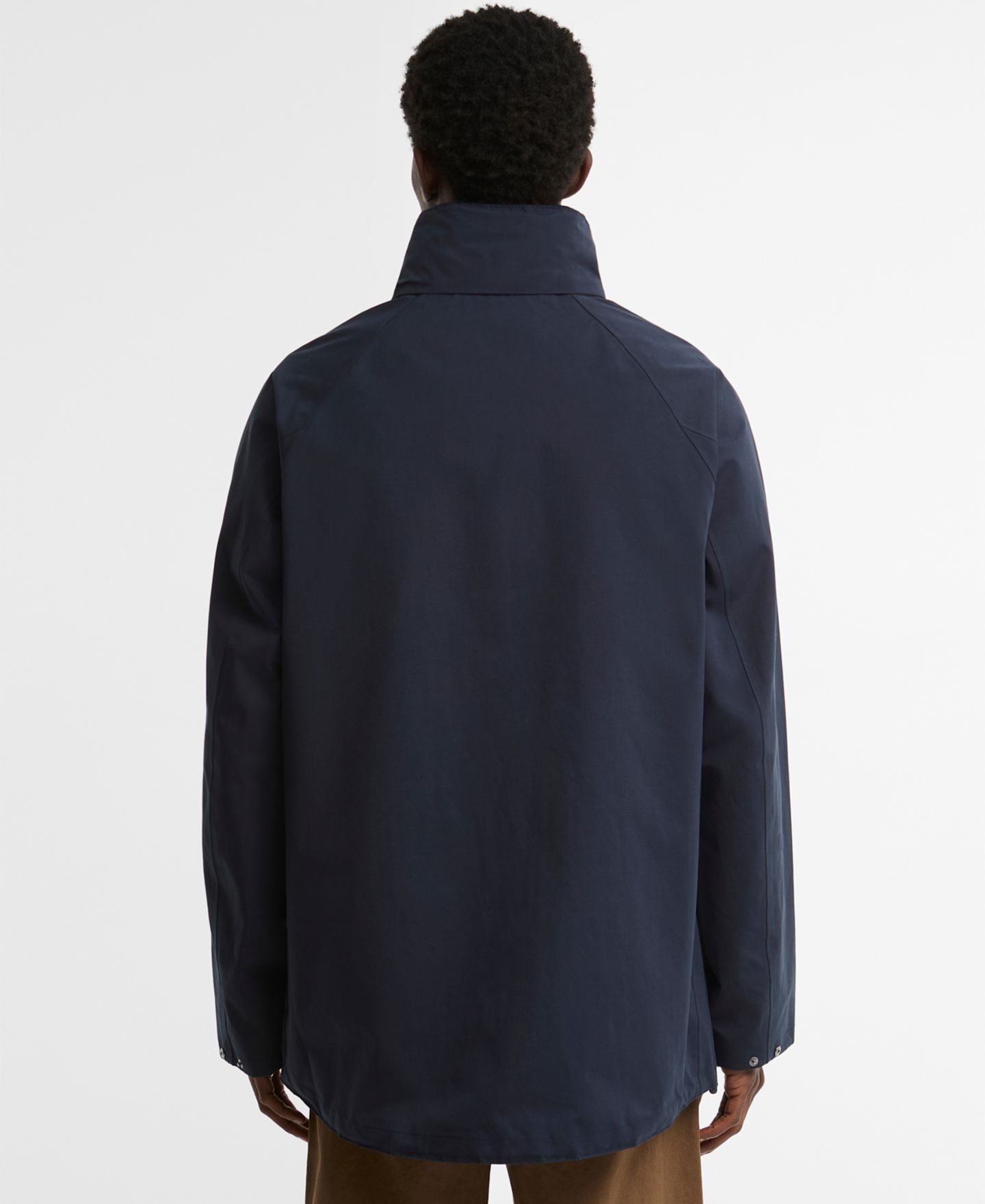 Мужская куртка Barbour Modern Bedale Waterproof Lightweight Stowaway-Hood, цвет: Тёмно-синий — фото 4