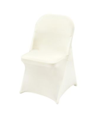 50 Pack  Spandex Folding Chair Covers for Wedding Events