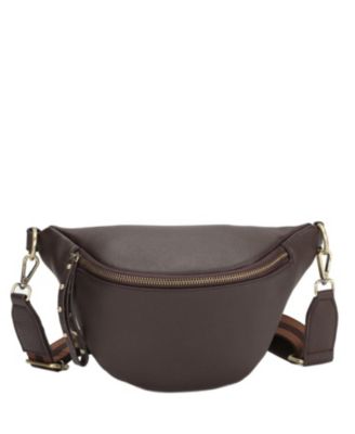 Women's Kira Pebbled Leather Cell Phone Bag Mini Crossbody Purse with Multi Compartments