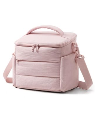 10L Lunch Box Women Cute Quilted Bag Sloped-lid Camping Outdoor