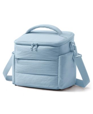 10L Lunch Box Women Cute Quilted Bag Sloped-lid Camping Outdoor