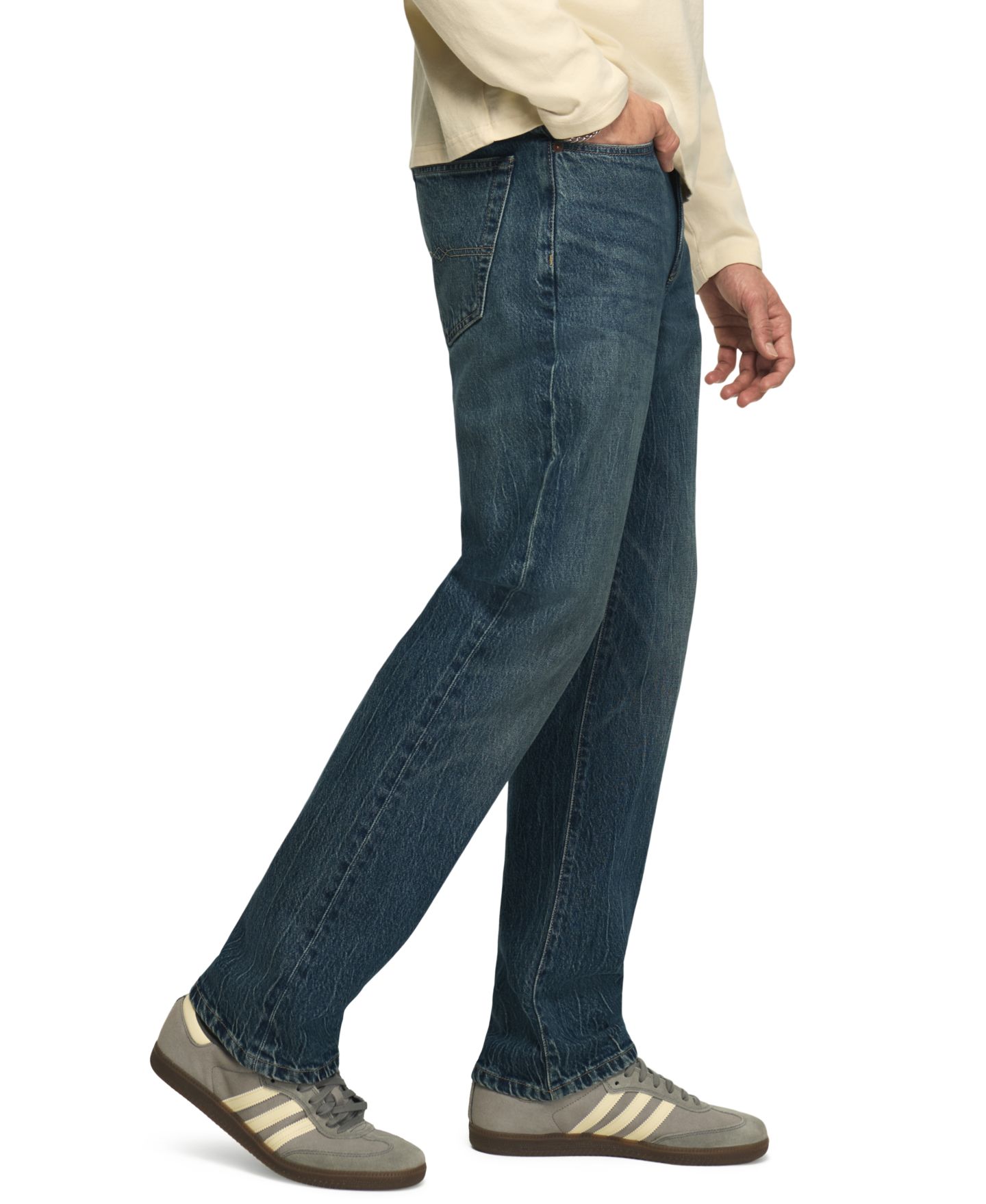 Мужские джинсы Lucky Brand 363 Vintage Straight Denim Jeans, цвет: Confession — фото 3
