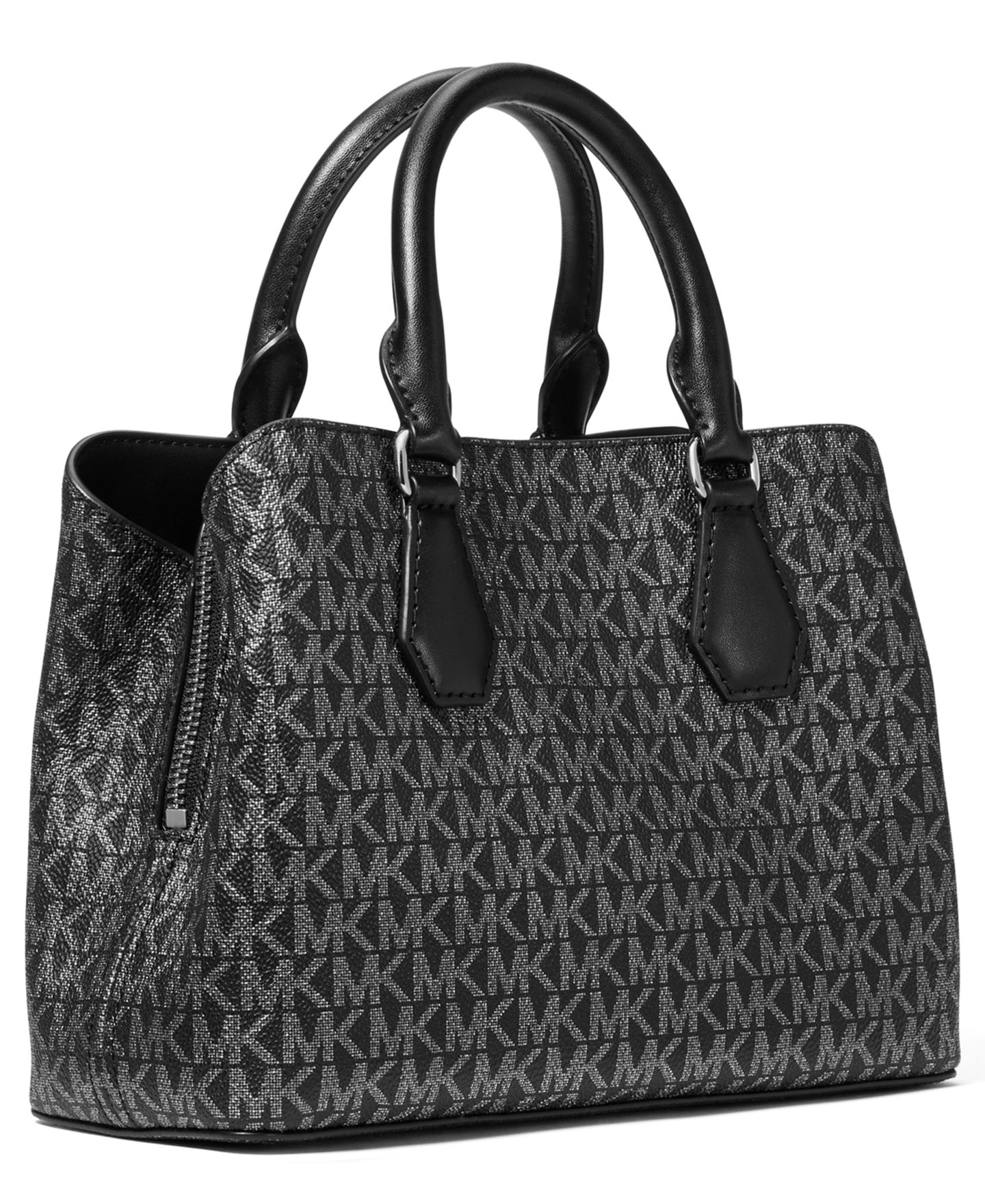 Женская сумка Michael Kors Camille Small Crossbody Satchel Handbag, цвет: Чёрный — фото 2