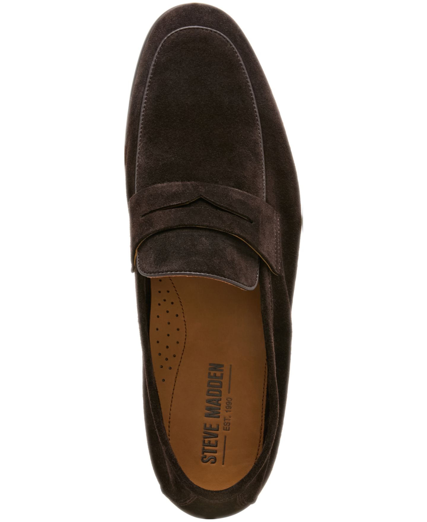 Мужские туфли Steve Madden Belem Suede, цвет: Тёмный коричневый замшевый — фото 4