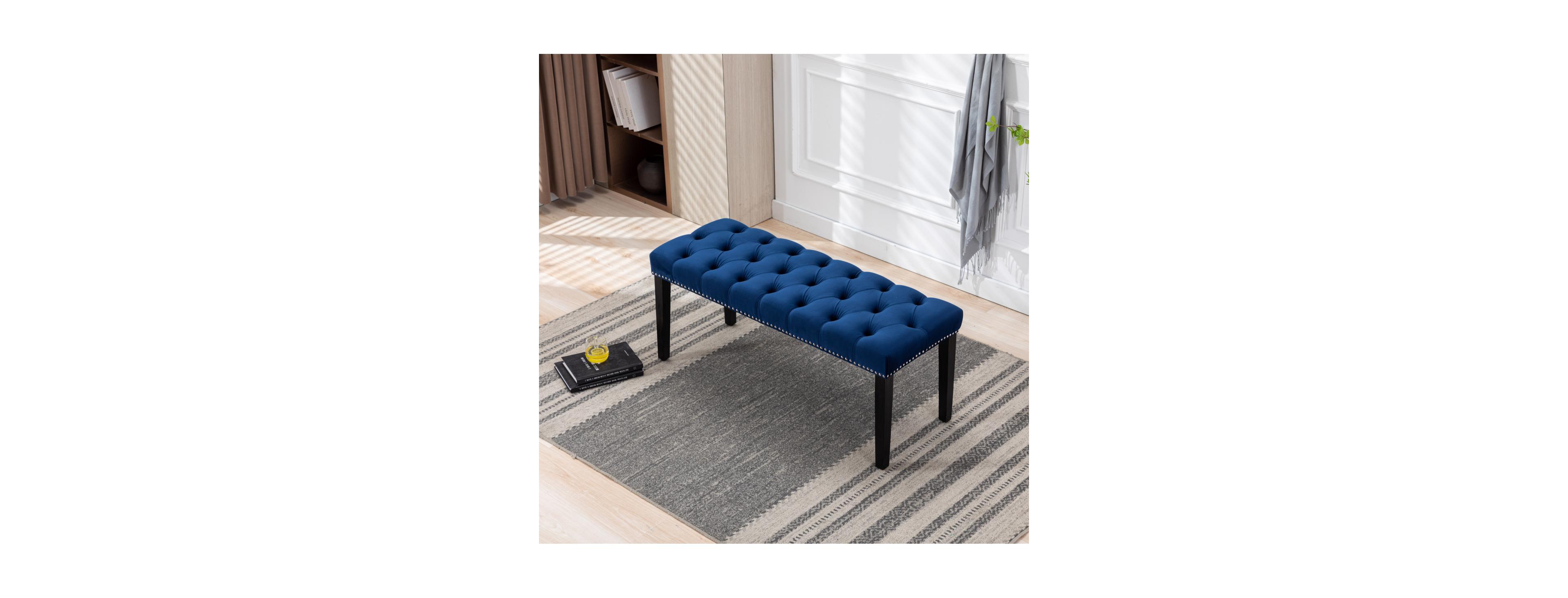Streamdale Furniture Heng Ming Tufted Bench Ottoman