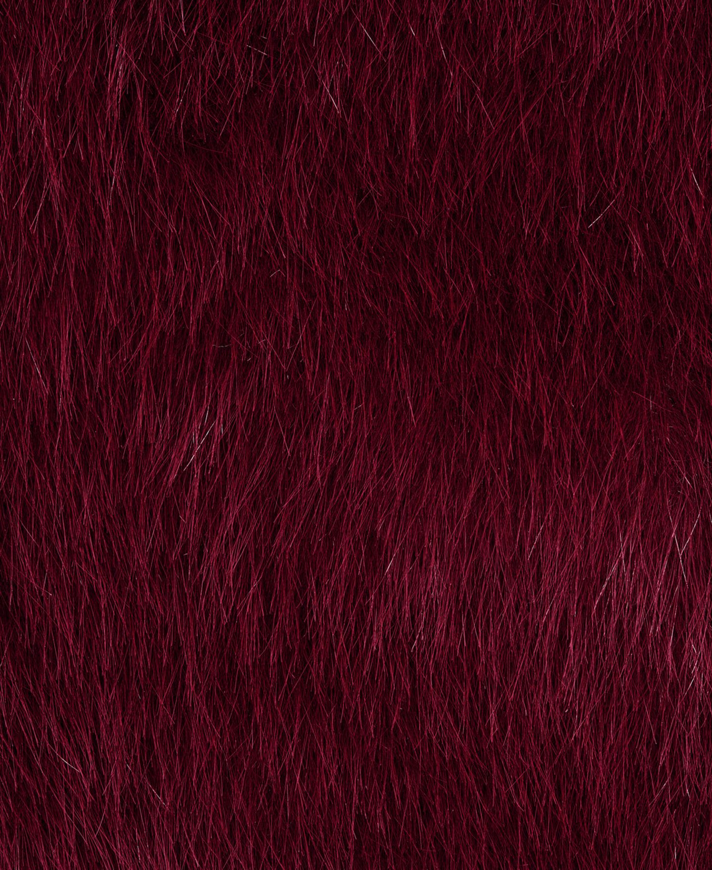Женские болеро Donna Karan New York Faux Fur Cropped Open-Front Shrug, цвет: Чёрный вишнёвый — фото 7