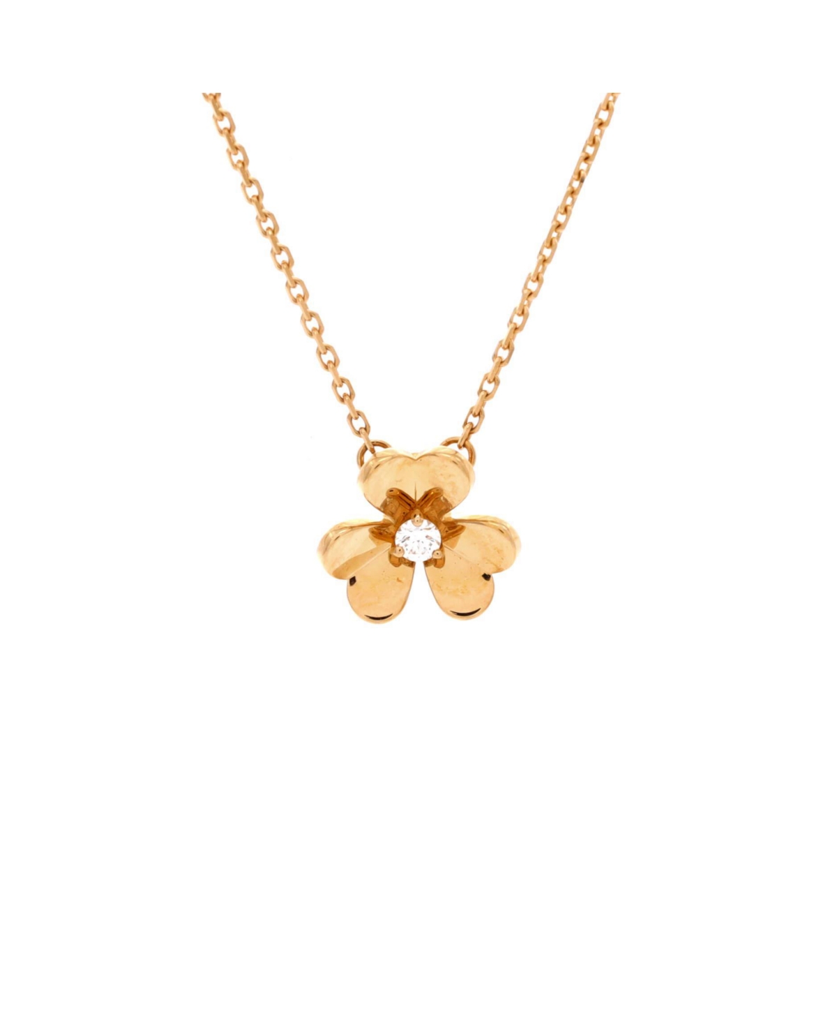 Pre-Owned Van Cleef and Arpels Frivole Pendant Necklace - 18k yellow gold
