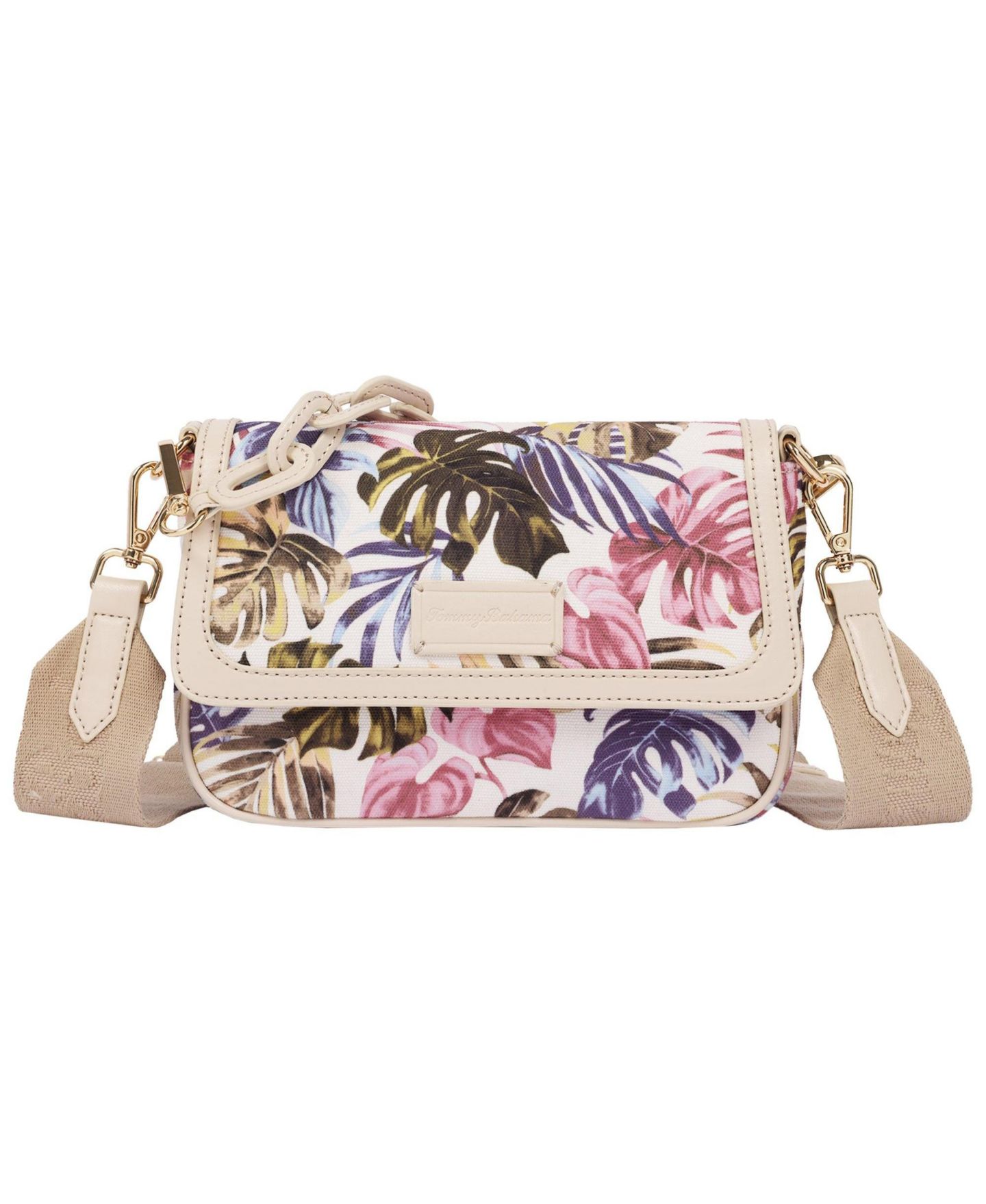 Женская сумка Tommy Bahama Celeste Jungle Print Convertible Crossbody, цвет: Разноцветный — фото 1