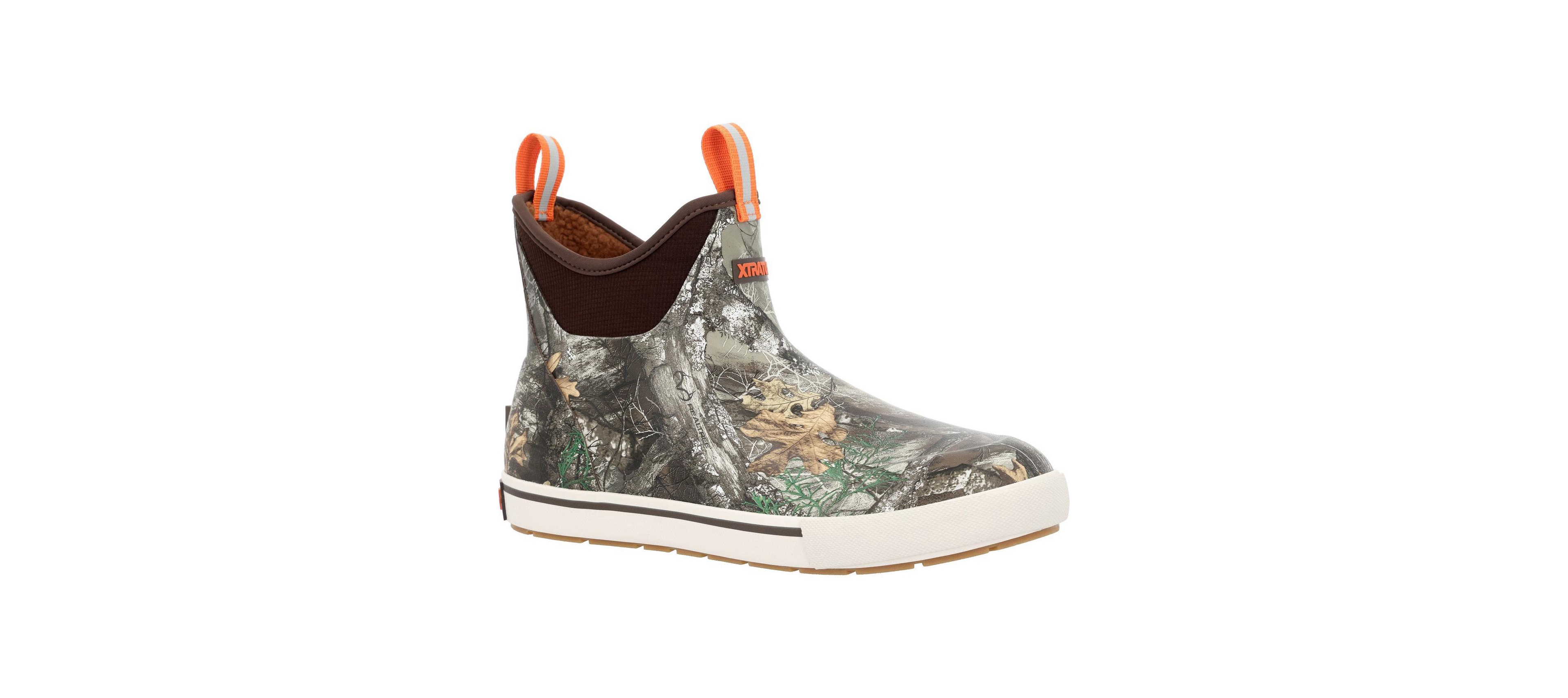 Xtratuf Men's Outdoors Faux Shearling Lining Ankle Deck Boots