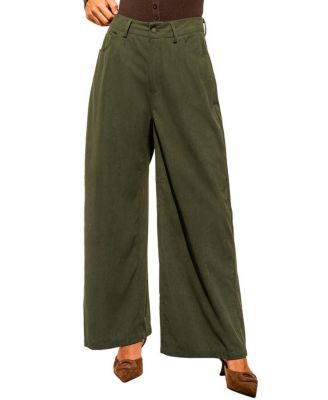 Women's Corduroy Wide Leg Pants