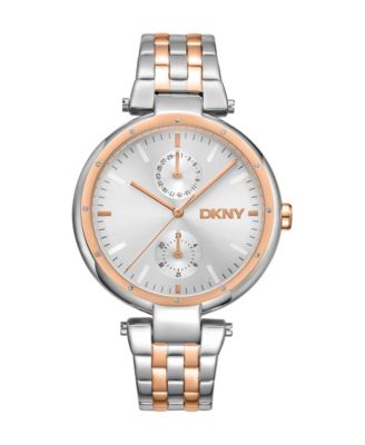 Women's Active Quartz Two-Tone Stainless Steel Bracelet Watch, 38mm