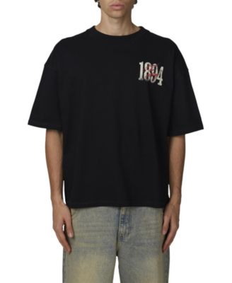 Men's Boxy-Fit Screen Print Soaring T-Shirt