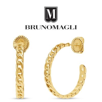 Women's Gold-Tone Cecelia Dangle Hoop Earrings