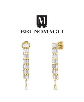 Women's Gold-Tone Crystal Gabriella Dangle Earrings