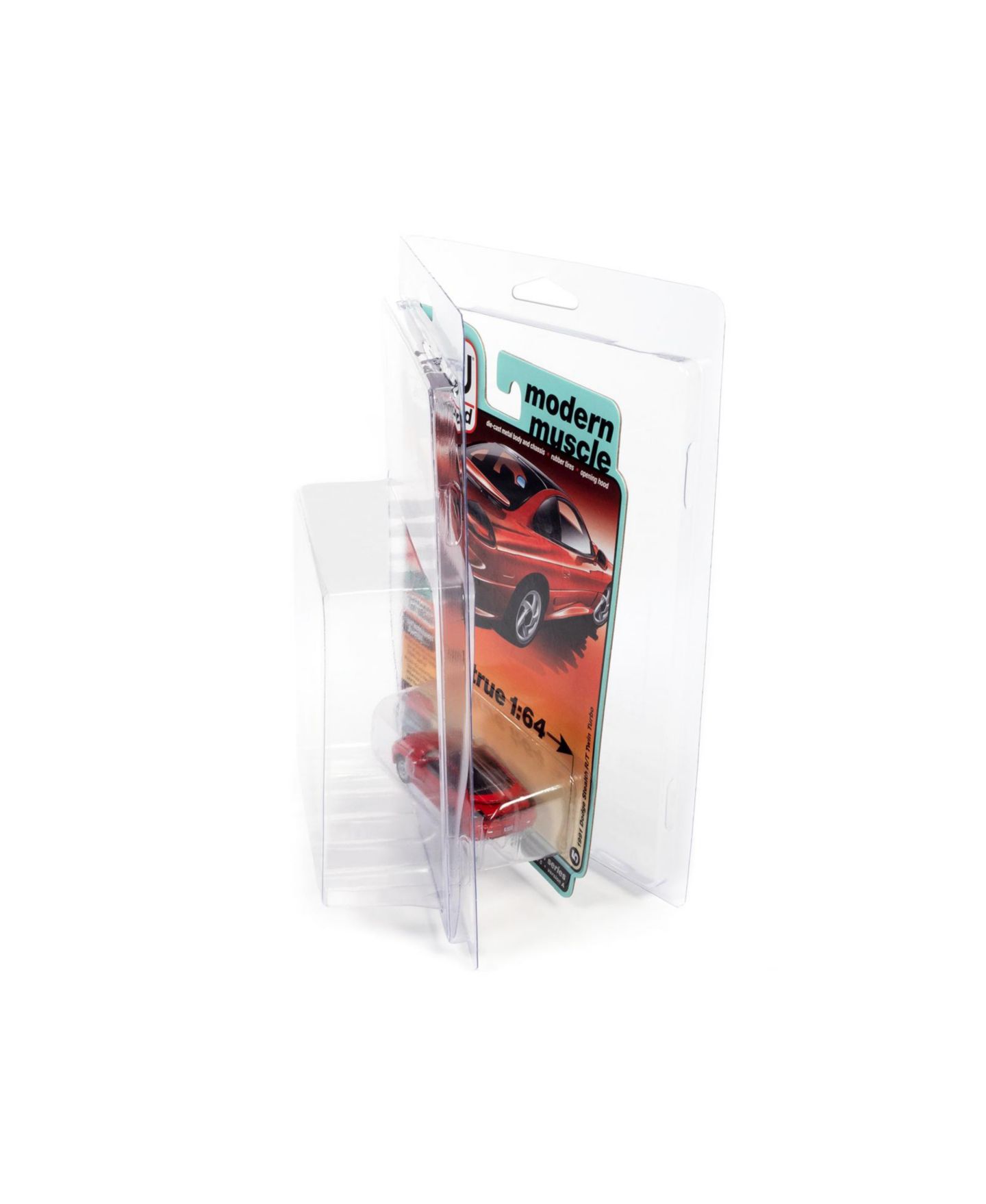 Детские игрушки Auto World Standard Size 6 Blister Card Protectors for 1/64 Scale Blister Cards — фото 3