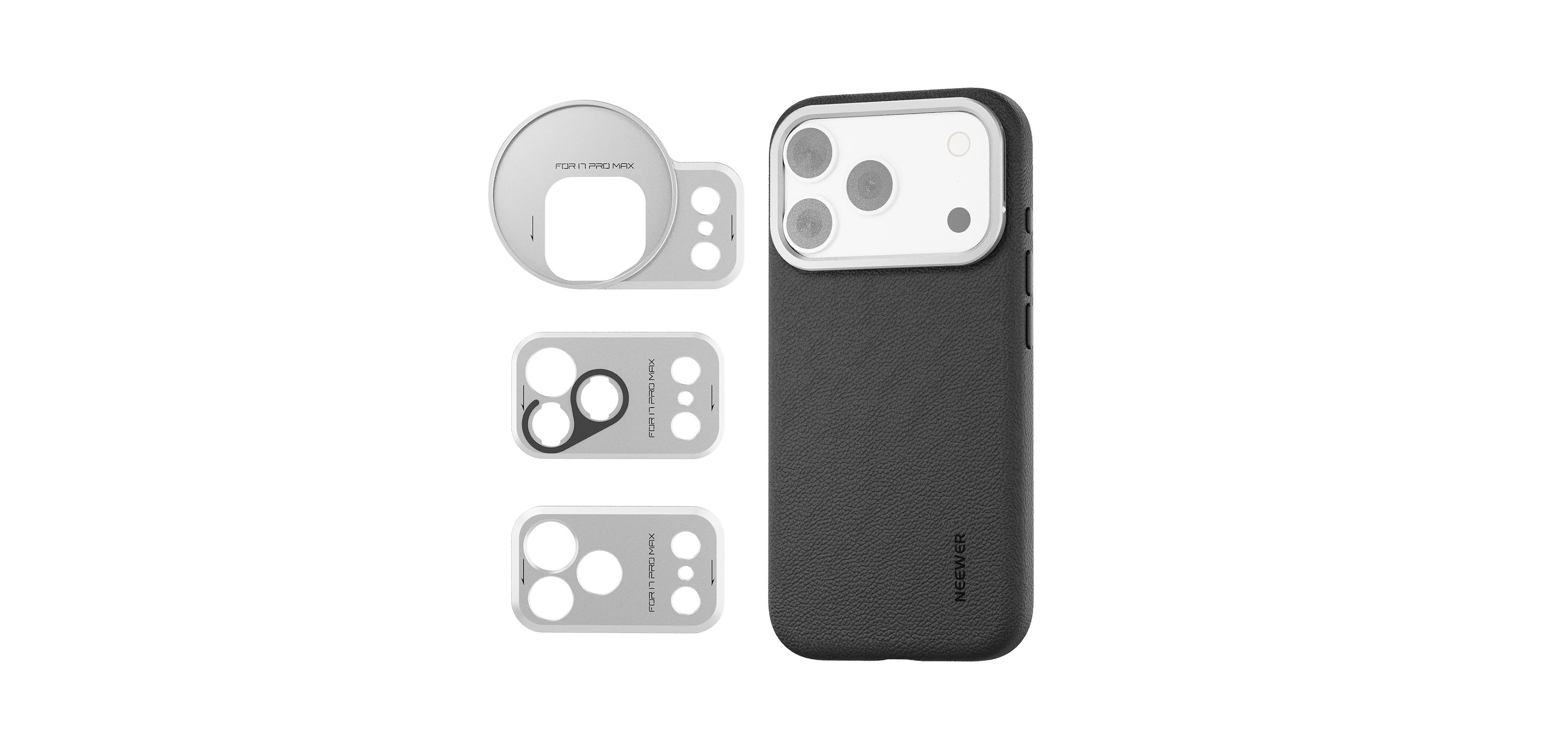 Lamicall Modular Interchangeable Backplates MagSafe-Compatible Phone Case for iPhone 17 Pro Max