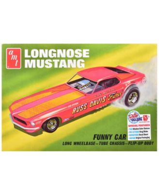 Skill 2 Model Kit 1969 Ford Mustang Longnose Funny Car "Gas Ronda" 1/25 Scale Model