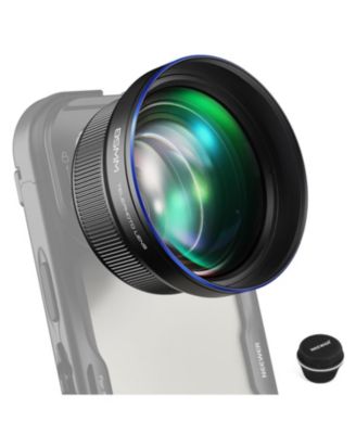 HD 85mm Telephoto Phone Lens 2.5x Optical Zoom Lens for 17mm Thread Backplate