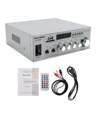 800W 2.1-Channel Bluetooth USB/SD Card Playback Amplifier