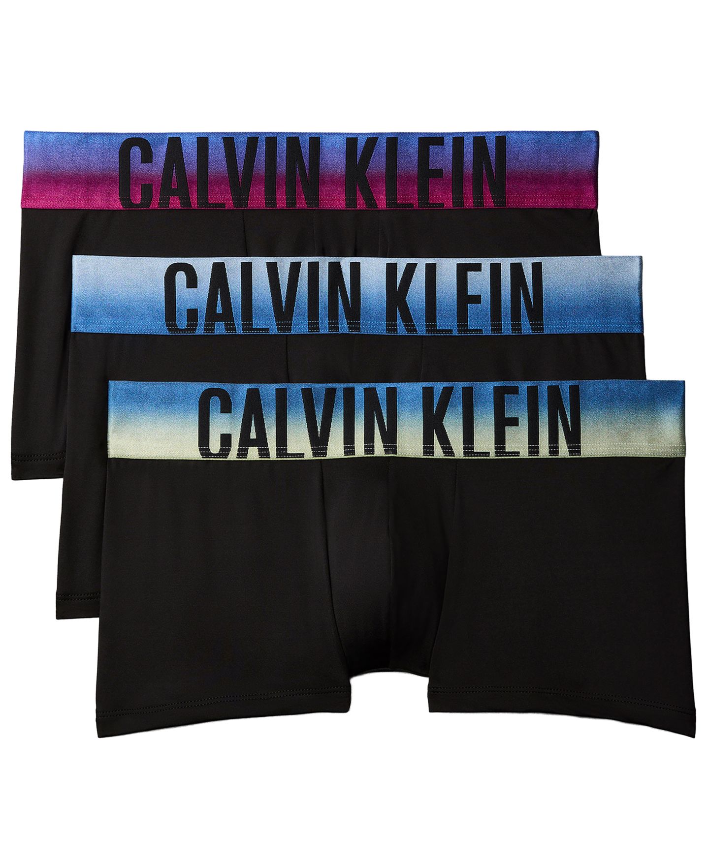 Бельё Power для мужчин, микрофибра, 3 шт. — Calvin Klein, цвет: Чёрный — фото 1
