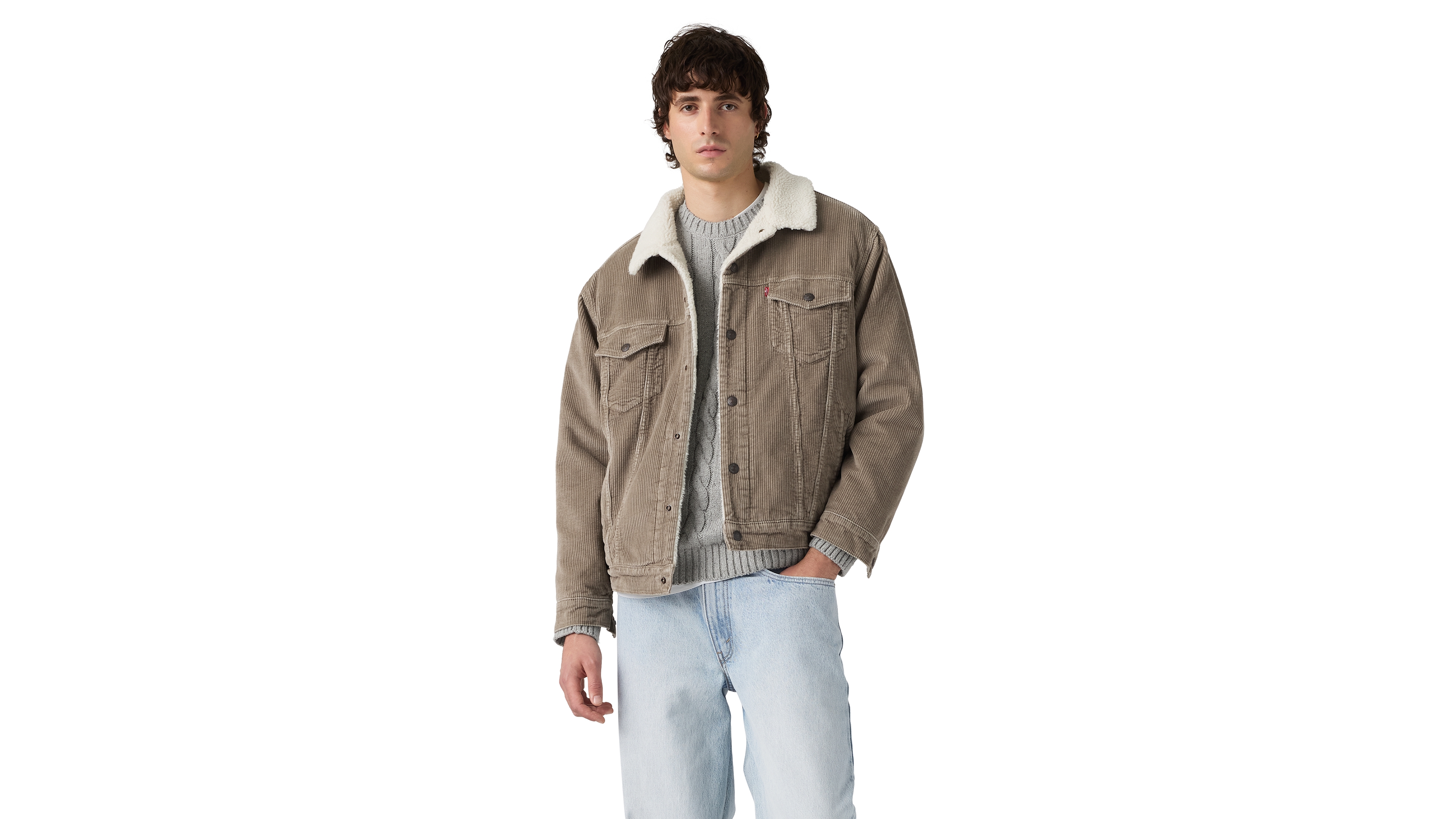 Levi's Men's Sherpa-Lined Regular-Fit Trucker Jacket