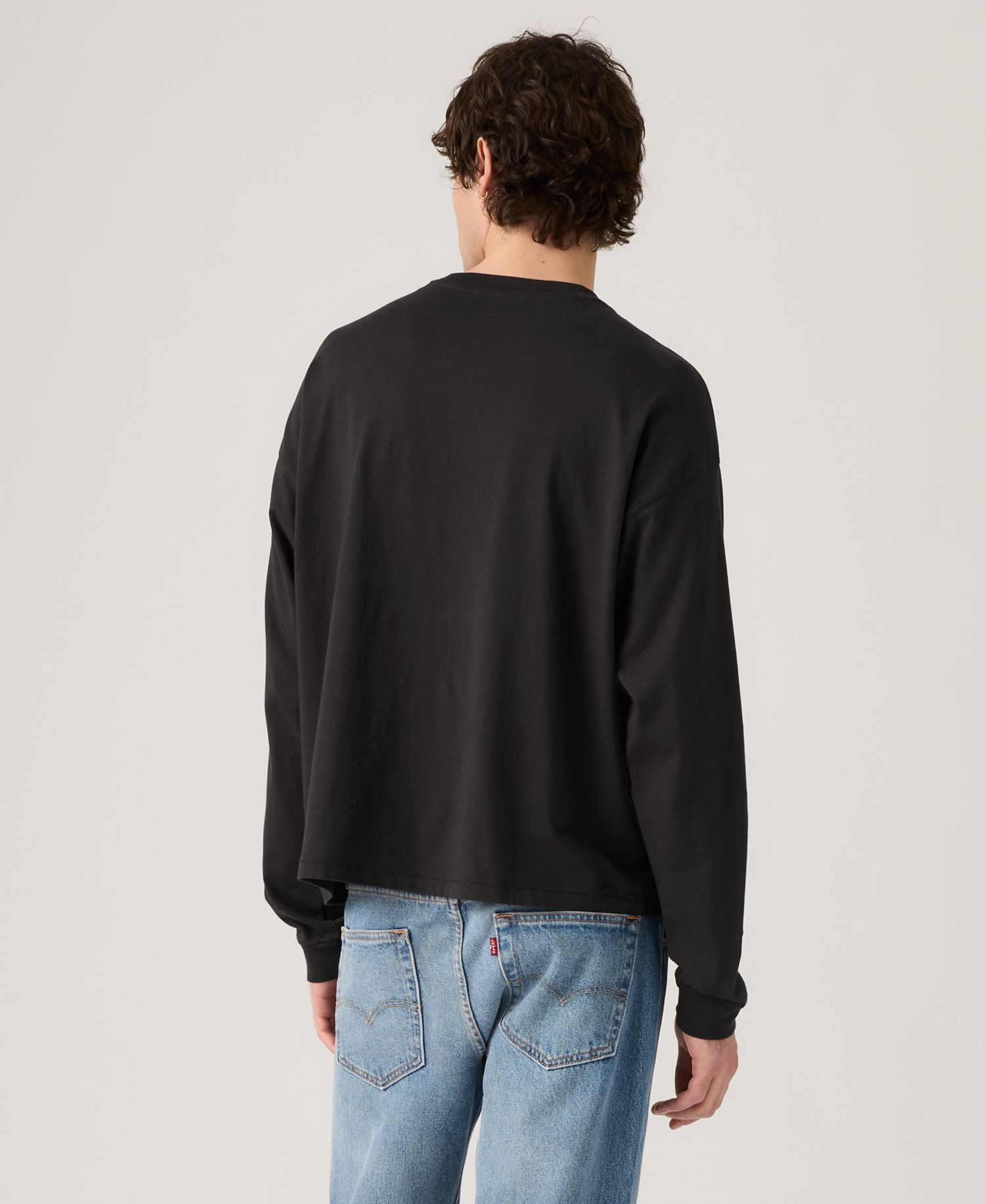 Men's Long-Sleeve Boxy T-Shirt