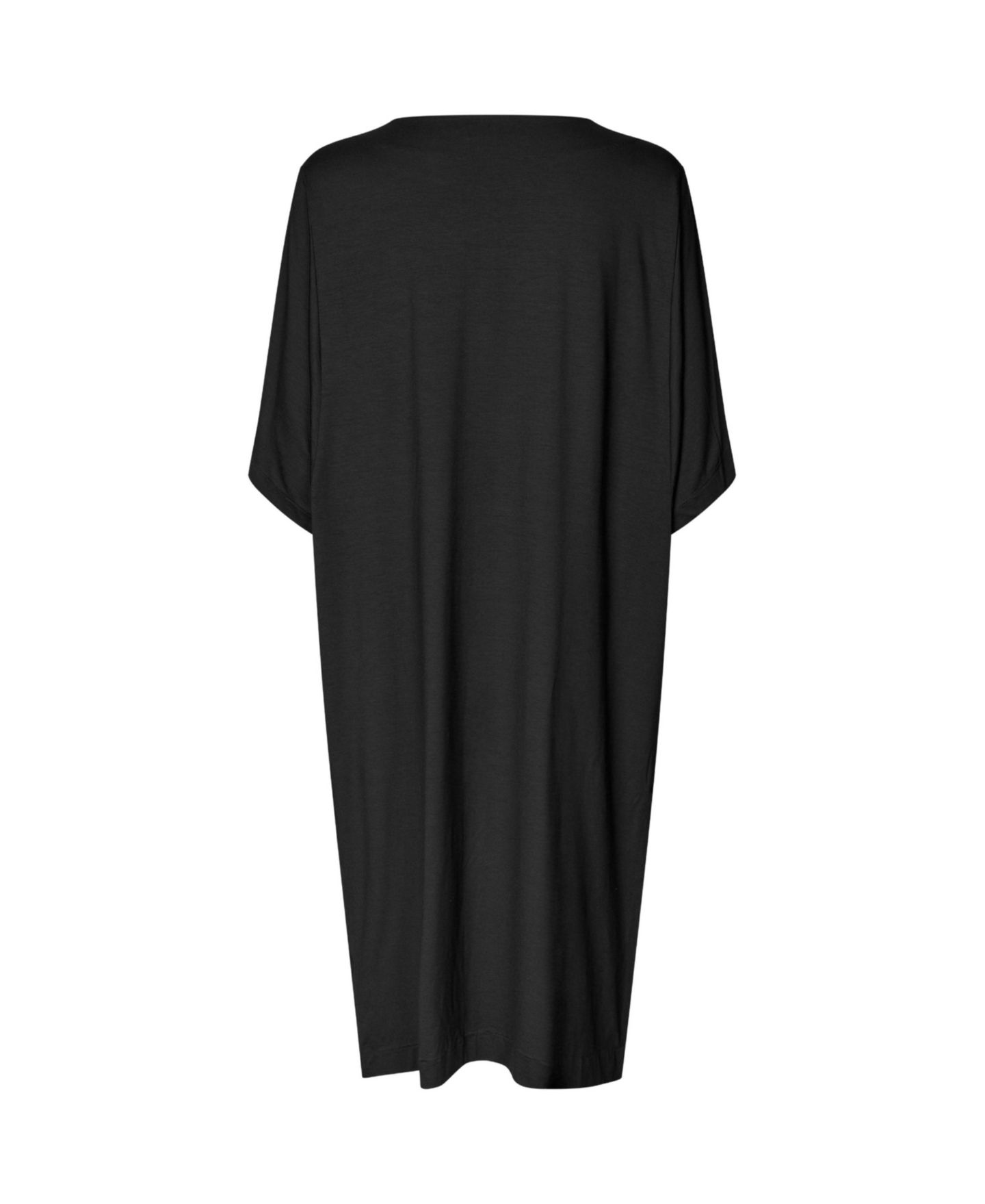 Женское платье Masai Copenhagen MaNattie Batwing-Sleeve Loose-Fit Draped Knee-Length, цвет: Чёрный — фото 5
