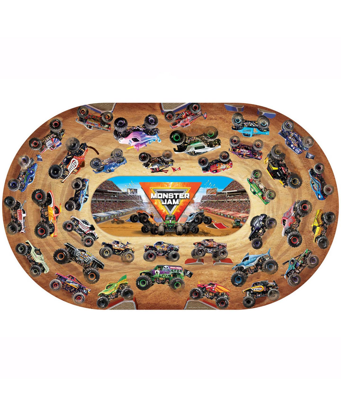 Большой напольный пазл Eurographics Monster Jam, 74 детали, от 4 лет — фото 2