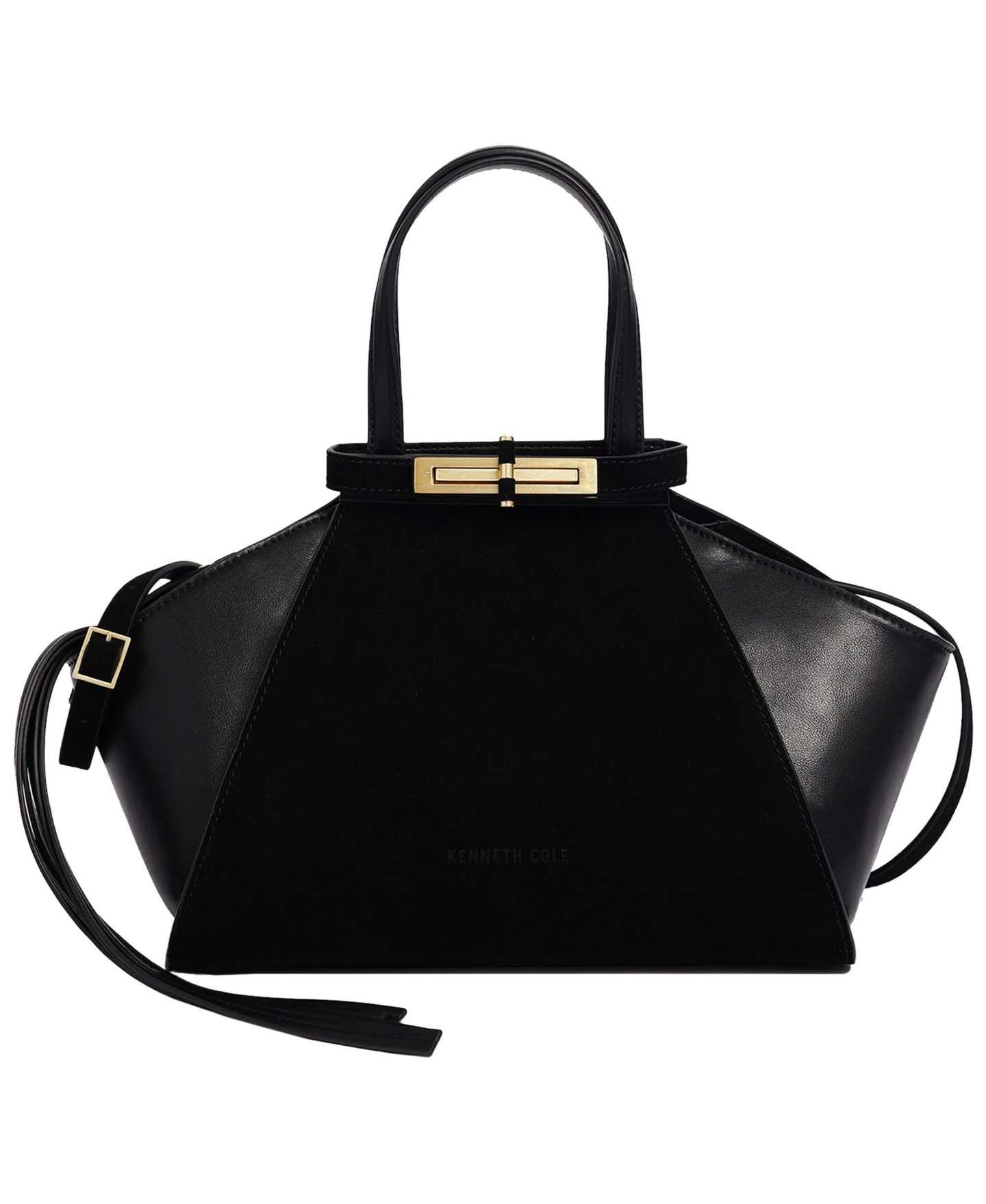 Женская сумка Kenneth Cole Crosby Satchel Handbag, цвет: Чёрный — фото 2