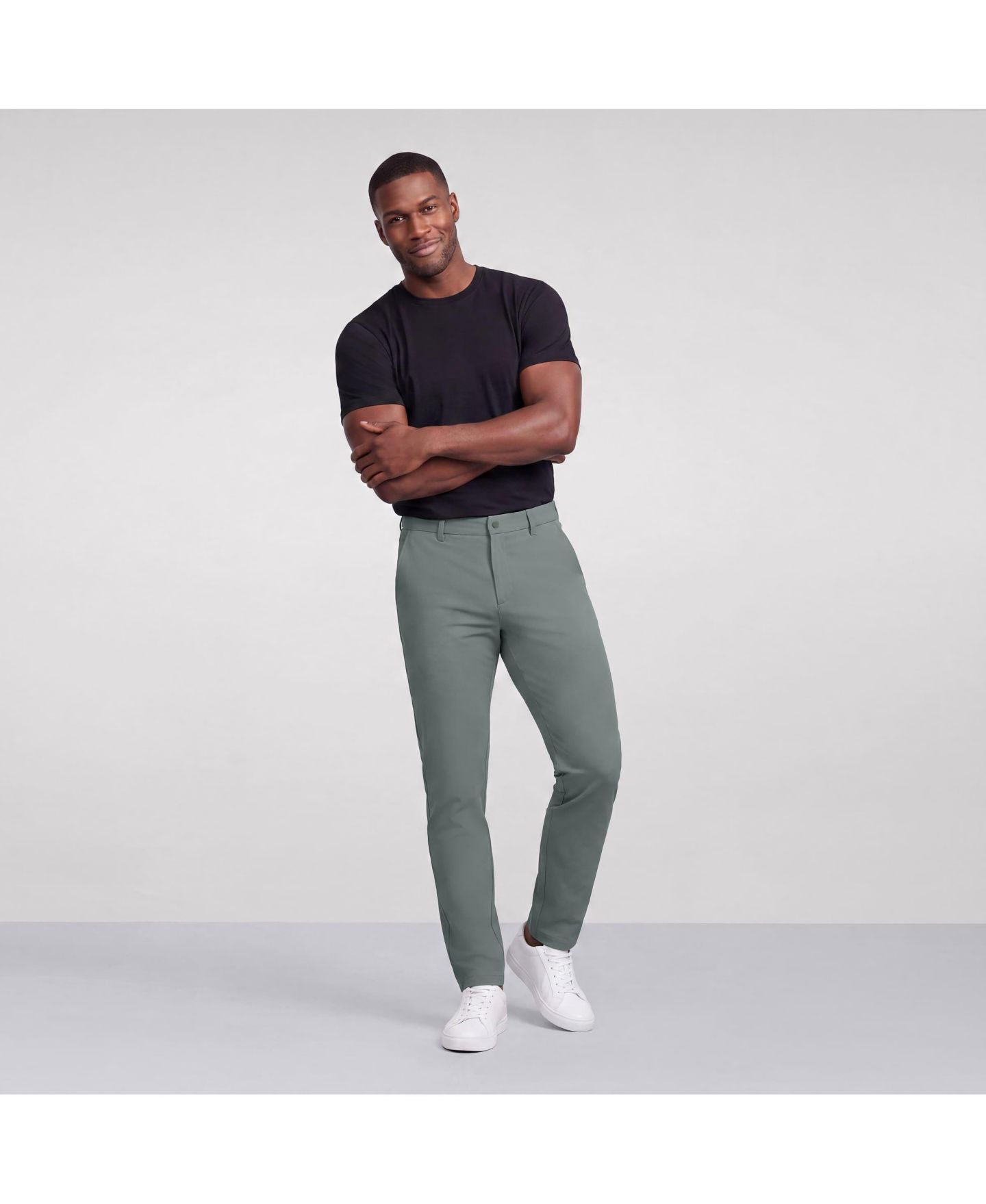 Мужские брюки Jack Archer Jetsetter Straight Fit, цвет: Зелёный — фото 4