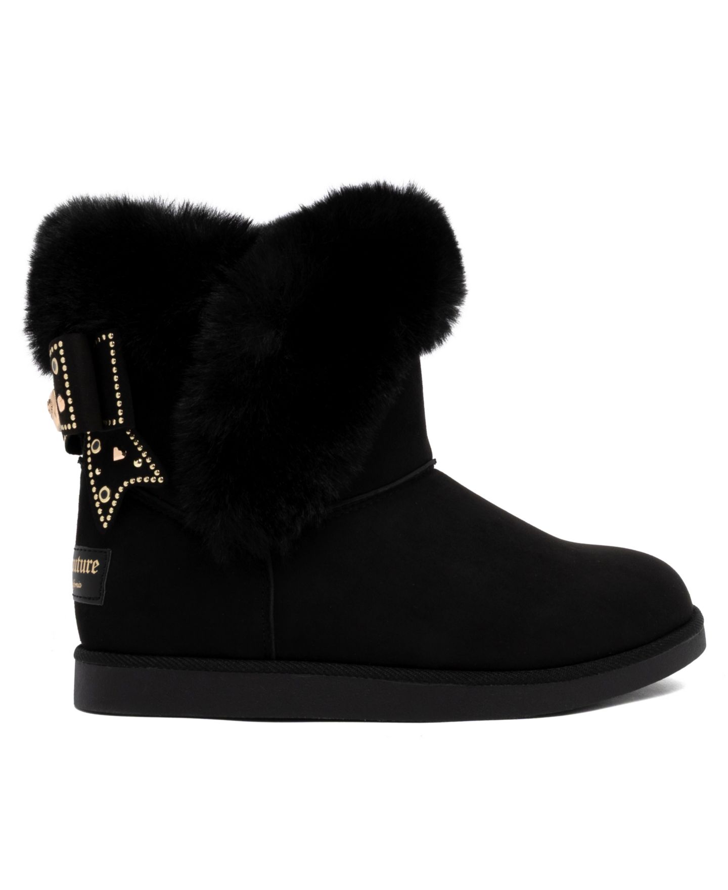 Женские ботинки Juicy Couture Kamper Studded-Bow Round Toe Ankle Booties, цвет: Чёрный — фото 2