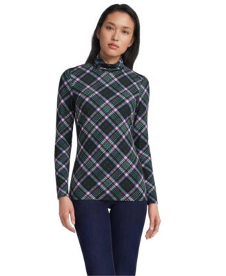 Women's Tall Lightweight Jersey Long Sleeve Turtleneck