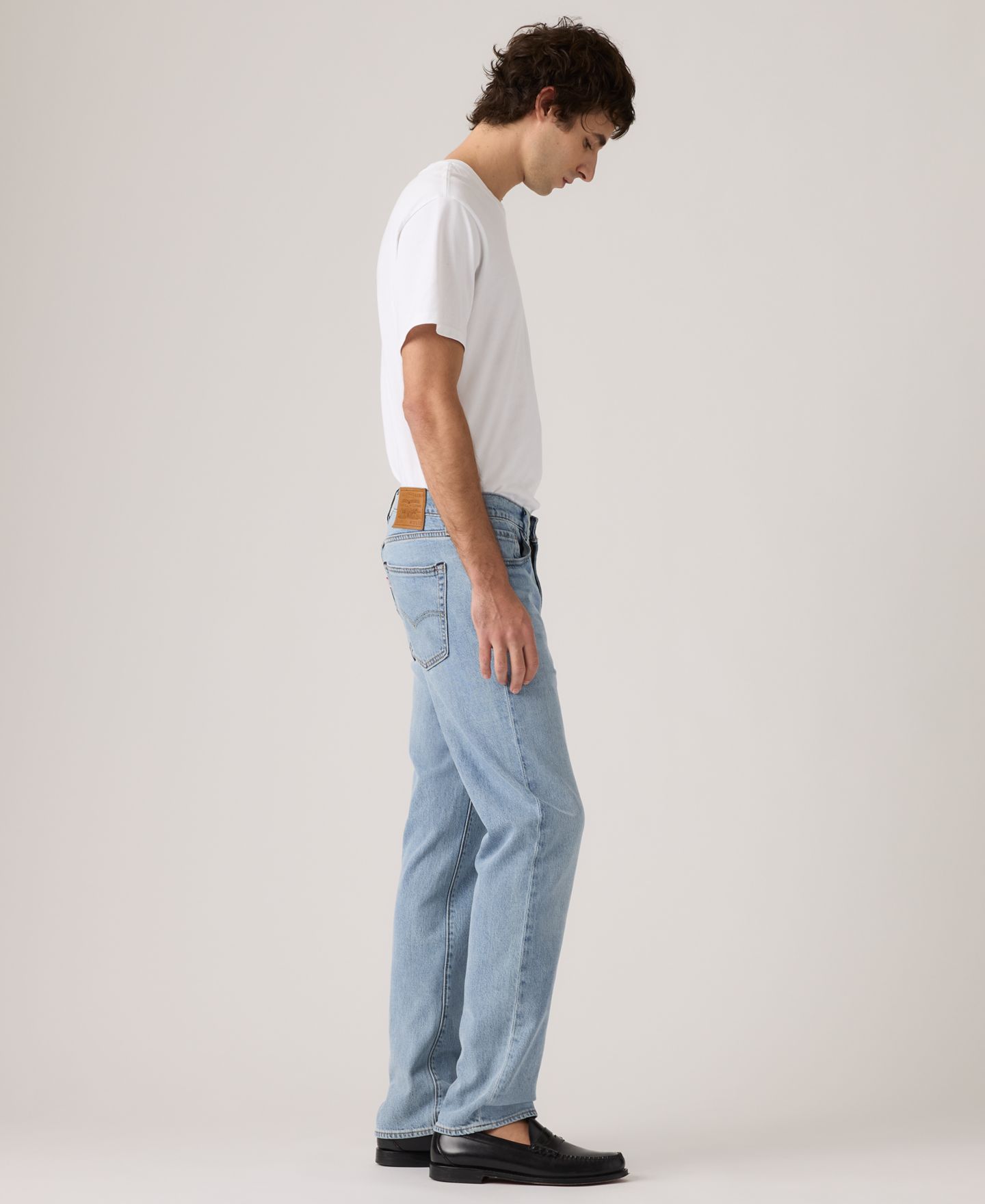 Мужские джинсы Levi's 514™ Straight-Fit, цвет: Молочный — фото 5