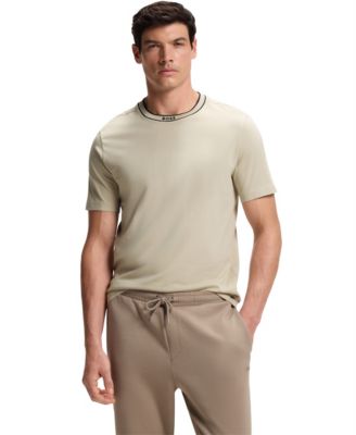 Men's Cotton Regular-Fit Crew-Neck T-Shirt