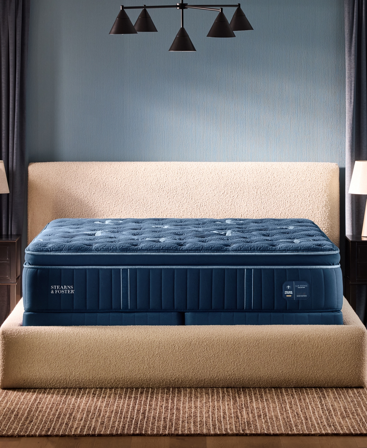Stearns & Foster Lux Estate Ii 15.5 Soft Euro Pillowtop Mattress, Queen