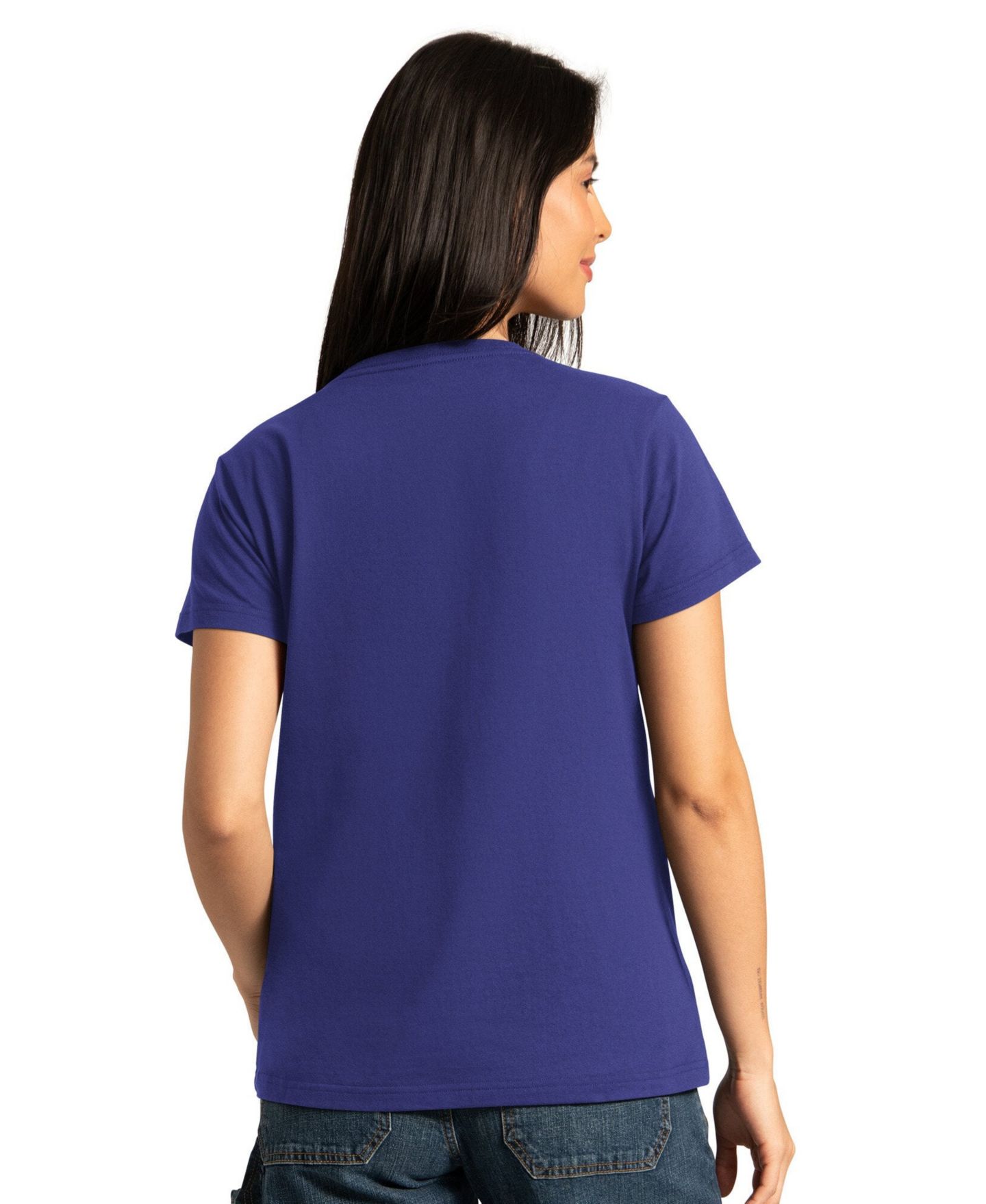 Женские футболки Starter Purple/Ash Baltimore Ravens Short Sleeve & Long Sleeve T-Shirt Combo Pack — фото 3