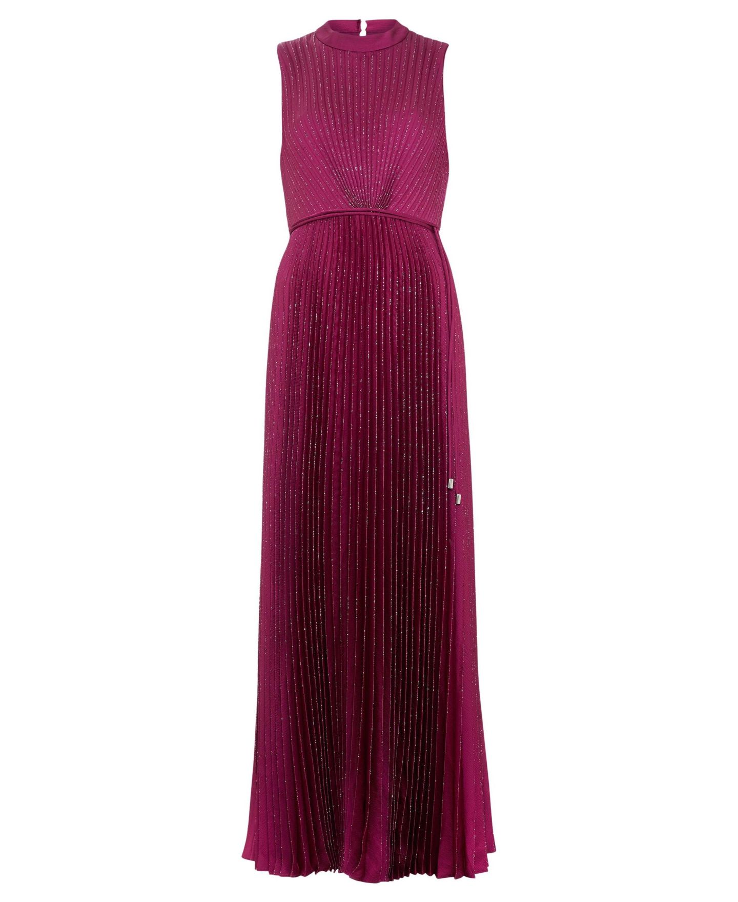 Женское платье Phase Eight Simara Pleated A-Line Midi, цвет: Фуксия — фото 8
